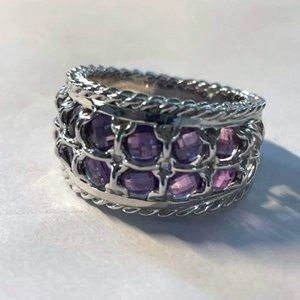 Atelier Silver Amethyst Ring